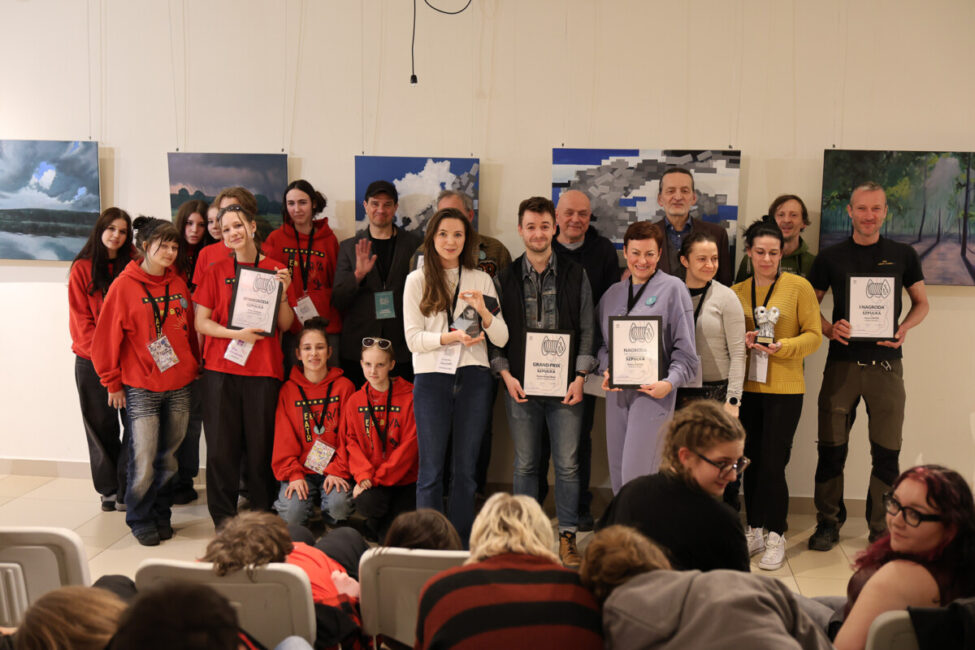 na zdjęciu uczestnicy szpulki