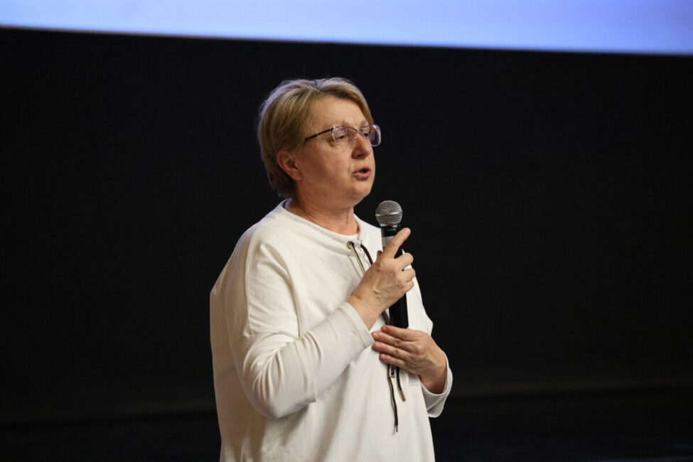 na zdjęciu wykładowca sutw